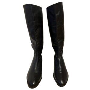 Aldo Panguma Black Flat Leather Women's Boots